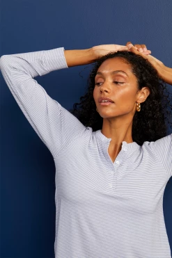 LAKE DreamKnit Henley Set In Aura Women