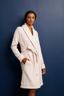 LAKE Women Cozy Robe In Berry