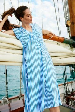 LAKE DreamKnit Caftan In Seafarer Women