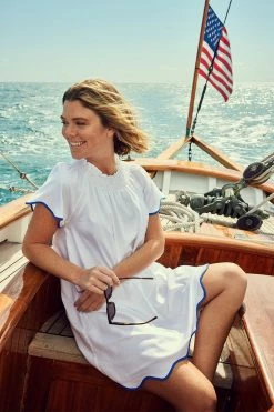 LAKE Patio Dress In Ultramarine Women