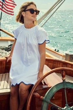 LAKE Patio Dress In Ultramarine Women