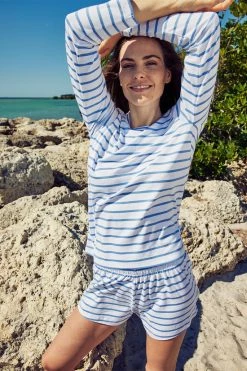 LAKE Pima Long-Short Weekend Set In Bistro Women