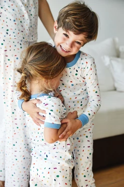 Maisonette X LAKE Kids Long-Long Set In Confetti