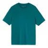 LAKE Men's Short Sleeve Bamboo Tee In Mallard