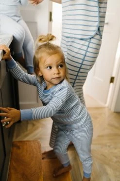 LAKE Baby Long-Long Set In Hydrangea