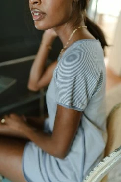 LAKE Pima Shorts Set In Aura Women