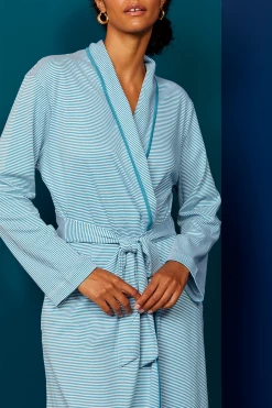 LAKE Pima Robe In Celestial
