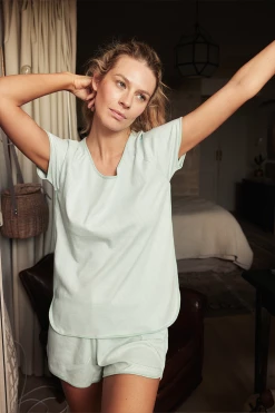 LAKE Women Pima Bundle In Parisian Green