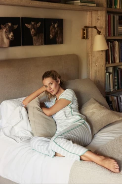 LAKE Pima Bundle In Celadon Women