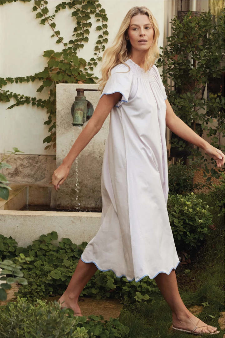 LAKE Patio Midi Dress In Wild Flower