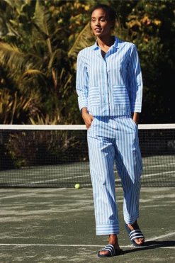 LAKE Pocket Pants Set In Cooler Women