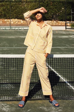 LAKE Pocket Pants Set In Rally