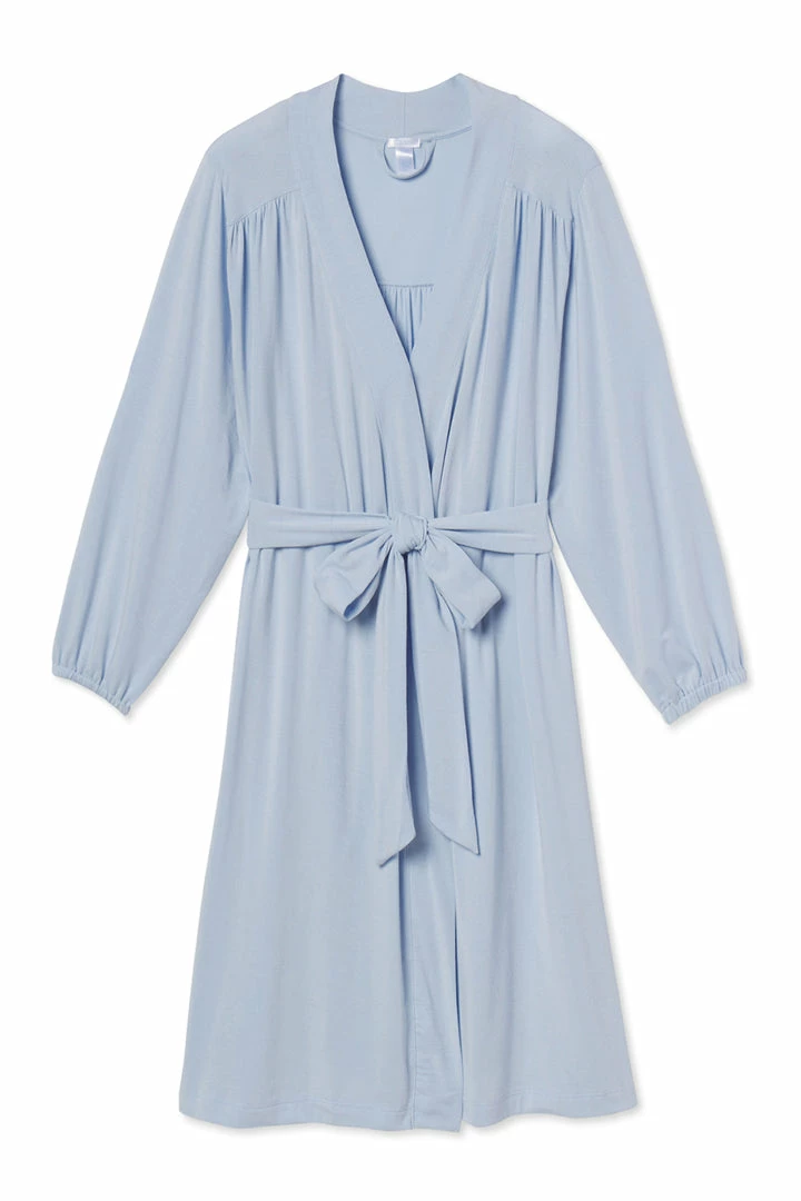 LAKE DreamKnit Robe In Agapanthus Women