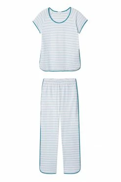 LAKE Women Pima Short-Long Set In Agate