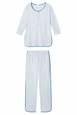 LAKE Pima Maternity Long-Long Set In Agate