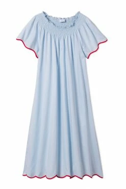 LAKE Women Patio Midi Dress In Americana