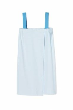 LAKE Pima After Bath Wrap In Atlantic Women