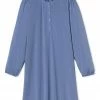 LAKE Women DreamKnit Henley Nightgown In Aura