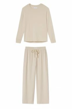 LAKE Lounge Relax Pants Set In Birch