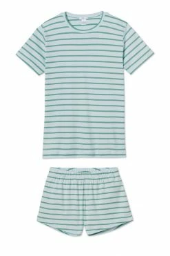 LAKE Pima Weekend Shorts Set In Birdie