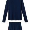 LAKE Women DreamKnit Vintage Long-Short Set In Camp