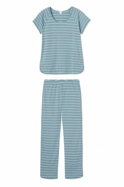 LAKE Pima Short-Long Set In Chateau Women