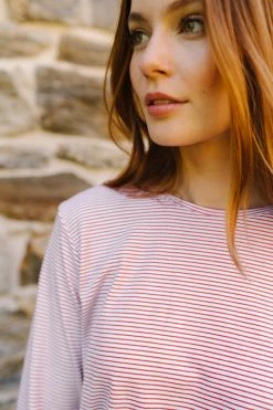 LAKE Pima Long-Long Weekend Set In Classic Red Women