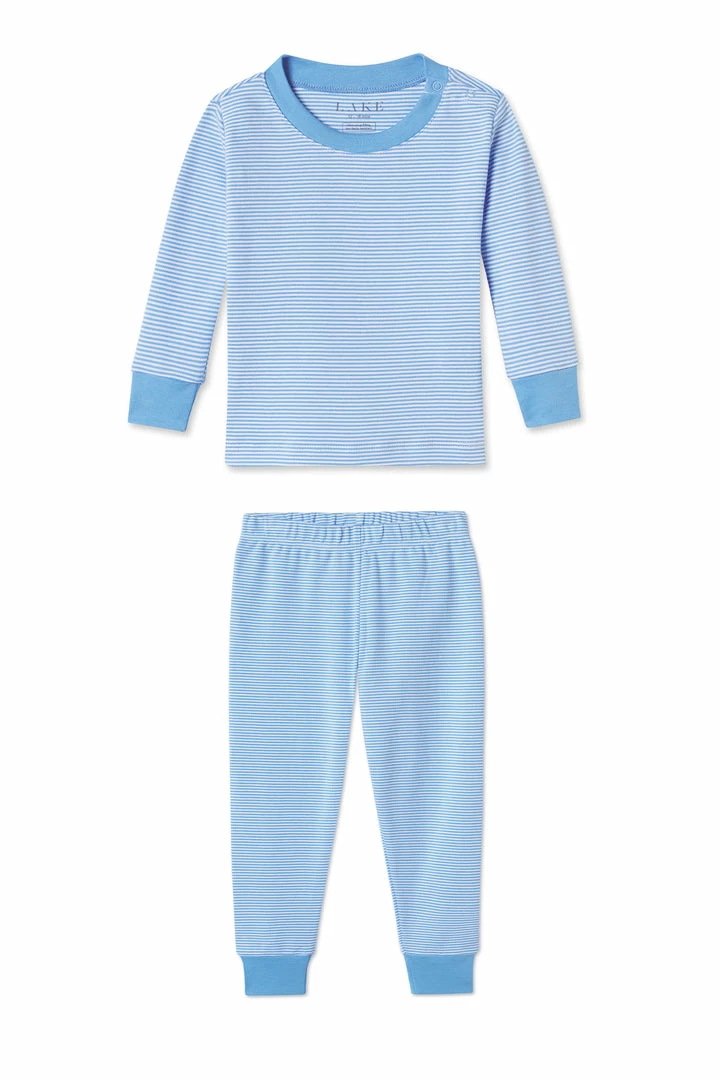 LAKE Baby Long-Long Set In Cornflower Kids
