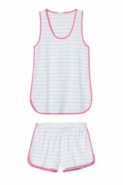 LAKE Pima Tank-Short Set In Dulce