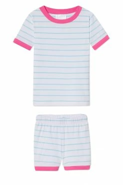 LAKE Kids Shorts Set In Dulce