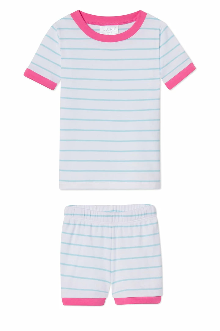 LAKE Kids Shorts Set In Dulce