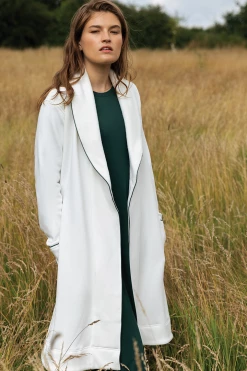 LAKE Cozy Robe In Ivy Women