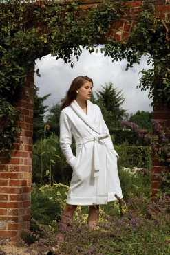 LAKE Cozy Robe In Ivy Women