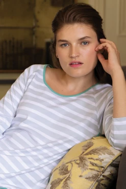 LAKE Pima Long-Long Set In Celadon