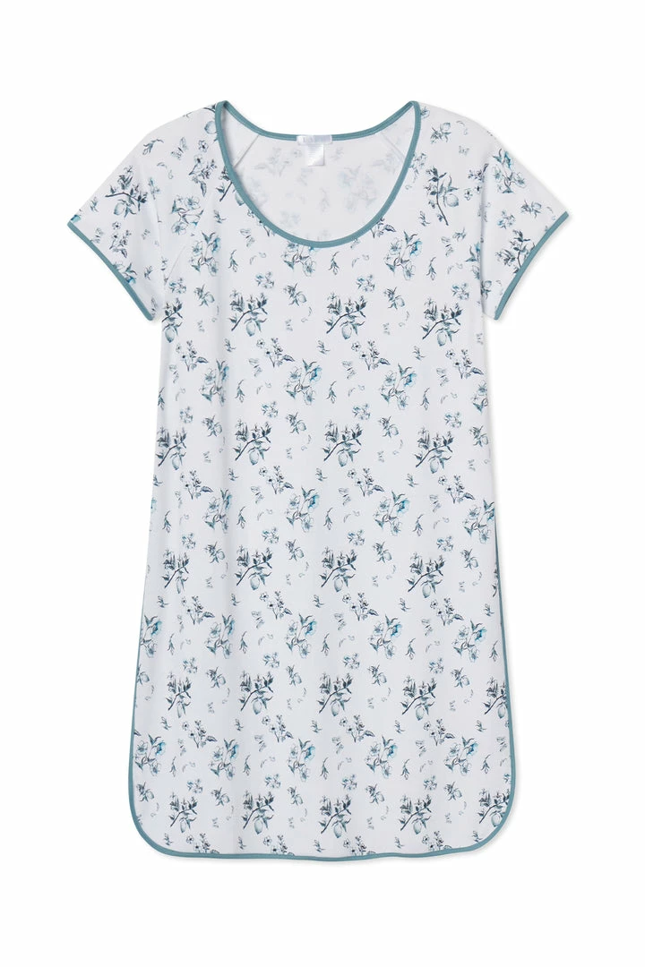 LAKE Pima Nightgown In Fleur