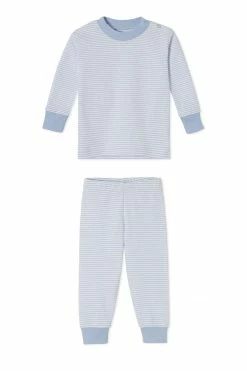 LAKE Baby Long-Long Set In French Blue Kids