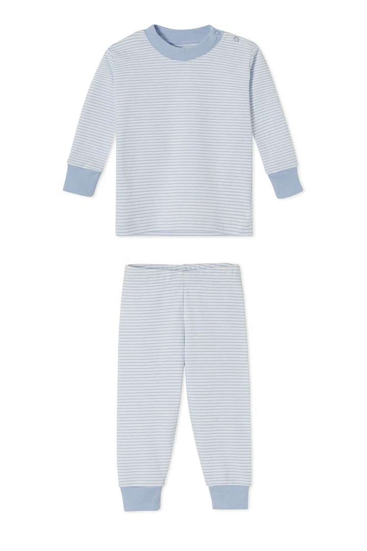 LAKE Baby Long-Long Set In French Blue Kids