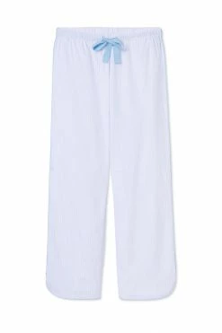 LAKE Poplin Pajama Pants In Glacier