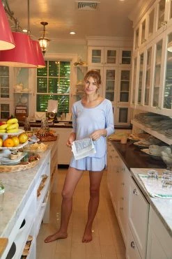 LAKE Pima Long-Short Set In Hydrangea