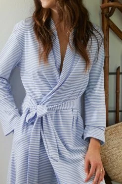 LAKE Pima Robe In Hydrangea