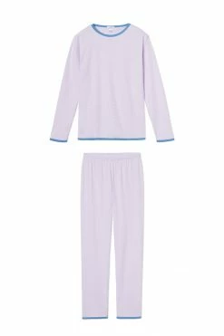 LAKE Pima Long John Set In Lavender Fields Women