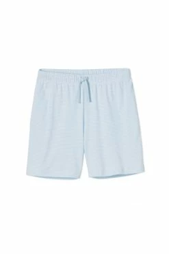 LAKE Men's Pima Pajama Shorts In Sky