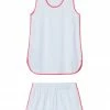 LAKE Women Pima Tank-Short Set In Nantucket