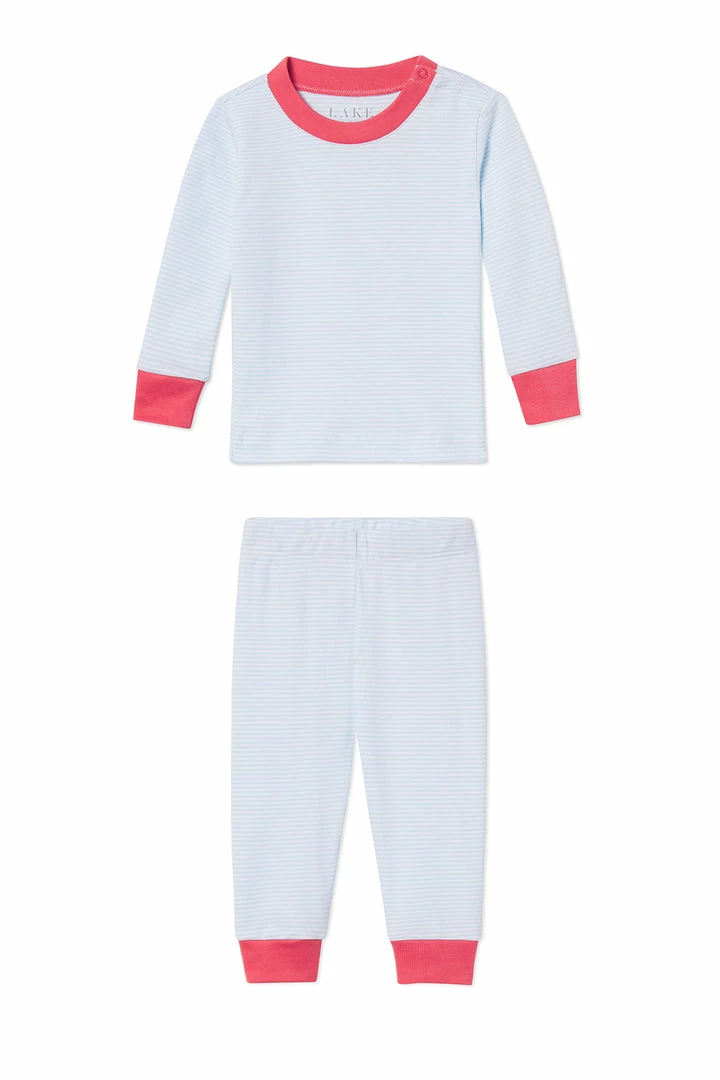 LAKE Baby Long-Long Set In Nantucket New Arrivals
