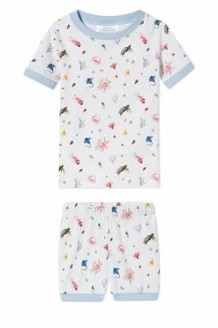 LAKE Kids Shorts Set In Ocean Kingdom New Arrivals