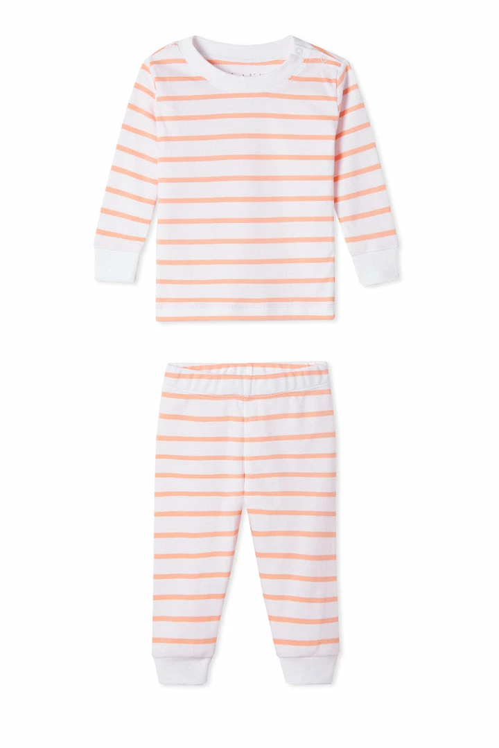 LAKE Baby Long-Long Set In Papaya Kids