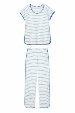 LAKE Women Pima Short-Long Set In Pasture