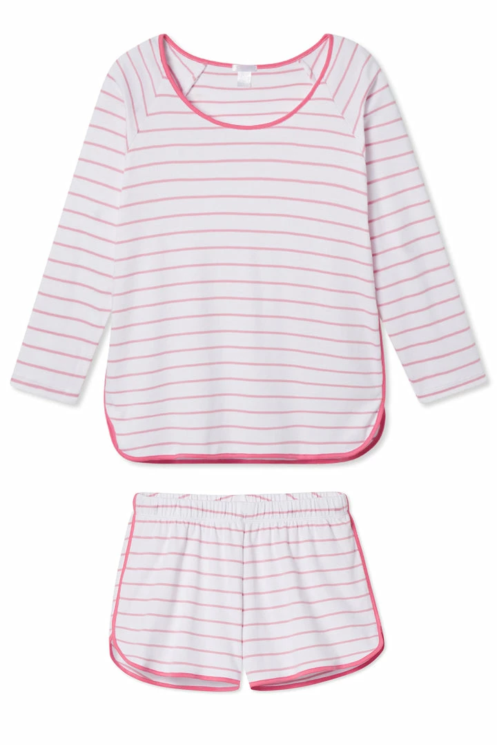 LAKE Pima Long-Short Set In Rose Women