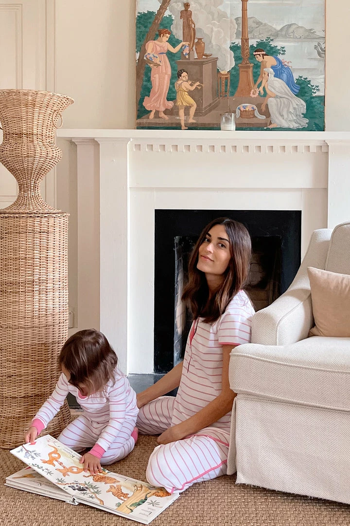 LAKE Kids Long-Long Set In Rose