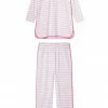 LAKE Pima Maternity Long-Long Set In Rose